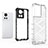 Coque Rebord Contour Silicone et Vitre Transparente Housse Etui 360 Degres AM1 pour OnePlus Ace 5G Petit