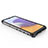 Coque Rebord Contour Silicone et Vitre Transparente Housse Etui 360 Degres AM1 pour Samsung Galaxy F42 5G Petit