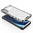 Coque Rebord Contour Silicone et Vitre Transparente Housse Etui 360 Degres AM1 pour Samsung Galaxy M30 Petit