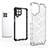 Coque Rebord Contour Silicone et Vitre Transparente Housse Etui 360 Degres AM1 pour Samsung Galaxy M33 5G Petit