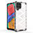 Coque Rebord Contour Silicone et Vitre Transparente Housse Etui 360 Degres AM1 pour Samsung Galaxy M33 5G Petit