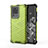 Coque Rebord Contour Silicone et Vitre Transparente Housse Etui 360 Degres AM1 pour Samsung Galaxy S20 Ultra 5G Vert
