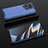 Coque Rebord Contour Silicone et Vitre Transparente Housse Etui 360 Degres AM3 pour Oppo Find X5 Pro 5G Bleu