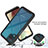 Coque Rebord Contour Silicone et Vitre Transparente Housse Etui 360 Degres JX2 pour Samsung Galaxy M12 Petit