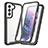Coque Rebord Contour Silicone et Vitre Transparente Housse Etui 360 Degres M01 pour Samsung Galaxy S21 Plus 5G Petit