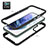 Coque Rebord Contour Silicone et Vitre Transparente Housse Etui 360 Degres M02 pour Samsung Galaxy S21 FE 5G Petit