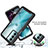 Coque Rebord Contour Silicone et Vitre Transparente Housse Etui 360 Degres pour Motorola Moto Edge S30 5G Petit