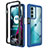 Coque Rebord Contour Silicone et Vitre Transparente Housse Etui 360 Degres pour Motorola Moto Edge S30 5G Petit