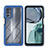 Coque Rebord Contour Silicone et Vitre Transparente Housse Etui 360 Degres YB2 pour Motorola Moto G62 5G Petit