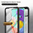 Coque Rebord Contour Silicone et Vitre Transparente Housse Etui 360 Degres YB2 pour Samsung Galaxy A51 4G Petit