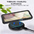 Coque Rebord Contour Silicone et Vitre Transparente Housse Etui 360 Degres YB2 pour Samsung Galaxy M12 Petit