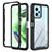 Coque Rebord Contour Silicone et Vitre Transparente Housse Etui 360 Degres YB2 pour Xiaomi Redmi Note 12 5G Petit