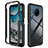 Coque Rebord Contour Silicone et Vitre Transparente Housse Etui 360 Degres ZJ1 pour Nokia X100 5G Petit