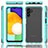 Coque Rebord Contour Silicone et Vitre Transparente Housse Etui 360 Degres ZJ1 pour Samsung Galaxy A13 5G Petit