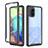 Coque Rebord Contour Silicone et Vitre Transparente Housse Etui 360 Degres ZJ1 pour Samsung Galaxy A71 5G Noir
