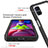 Coque Rebord Contour Silicone et Vitre Transparente Housse Etui 360 Degres ZJ1 pour Samsung Galaxy M51 Petit