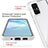 Coque Rebord Contour Silicone et Vitre Transparente Housse Etui 360 Degres ZJ1 pour Samsung Galaxy S20 Plus Petit