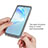 Coque Rebord Contour Silicone et Vitre Transparente Housse Etui 360 Degres ZJ1 pour Samsung Galaxy S20 Plus Petit