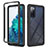 Coque Rebord Contour Silicone et Vitre Transparente Housse Etui 360 Degres ZJ3 pour Samsung Galaxy S20 FE 5G Noir