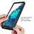 Coque Rebord Contour Silicone et Vitre Transparente Housse Etui 360 Degres ZJ3 pour Samsung Galaxy S20 FE 5G Petit