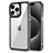 Coque Rebord Contour Silicone et Vitre Transparente Housse Etui AC1 pour Apple iPhone 13 Pro Max Noir