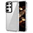 Coque Rebord Contour Silicone et Vitre Transparente Housse Etui AC1 pour Samsung Galaxy S25 Ultra 5G Petit