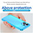 Coque Rebord Contour Silicone et Vitre Transparente Housse Etui J02S pour Realme 10 5G Petit