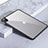 Coque Rebord Contour Silicone et Vitre Transparente Housse Etui pour Apple iPad Pro 11 (2020) Noir