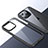 Coque Rebord Contour Silicone et Vitre Transparente Housse Etui QC2 pour Apple iPhone 13 Pro Max Petit