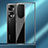 Coque Rebord Contour Silicone et Vitre Transparente Housse Etui W01L pour Huawei Honor 70 5G Petit