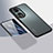 Coque Rebord Contour Silicone et Vitre Transparente Housse Etui W01L pour Huawei Honor 90 5G Noir