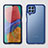 Coque Rebord Contour Silicone et Vitre Transparente Housse Etui WL1 pour Samsung Galaxy M33 5G Petit