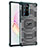 Coque Rebord Contour Silicone et Vitre Transparente Housse Etui WL1 pour Samsung Galaxy Note 20 Ultra 5G Petit
