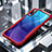 Coque Rebord Contour Silicone et Vitre Transparente Miroir Housse Etui H01 pour Huawei P30 Lite Rouge Petit