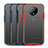 Coque Rebord Contour Silicone et Vitre Transparente Miroir Housse Etui H01 pour OnePlus 7T Petit