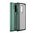 Coque Rebord Contour Silicone et Vitre Transparente Miroir Housse Etui H01 pour OnePlus 8 Pro Vert