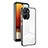 Coque Rebord Contour Silicone et Vitre Transparente Miroir Housse Etui H01P pour Realme 10 4G Noir