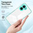 Coque Rebord Contour Silicone et Vitre Transparente Miroir Housse Etui H01P pour Realme C33 Petit