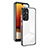 Coque Rebord Contour Silicone et Vitre Transparente Miroir Housse Etui H01P pour Samsung Galaxy A25 5G Petit