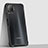 Coque Rebord Contour Silicone et Vitre Transparente Miroir Housse Etui H02 pour Huawei P40 Lite Noir