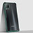 Coque Rebord Contour Silicone et Vitre Transparente Miroir Housse Etui H02 pour Huawei P40 Lite Vert