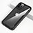 Coque Rebord Contour Silicone et Vitre Transparente Miroir Housse Etui M01 pour Apple iPhone 12 Pro Petit