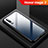 Coque Rebord Contour Silicone et Vitre Transparente Miroir Housse Etui M01 pour Huawei Honor Magic 2 Noir