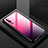 Coque Rebord Contour Silicone et Vitre Transparente Miroir Housse Etui M01 pour Huawei Honor Magic 2 Rouge