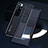 Coque Rebord Contour Silicone et Vitre Transparente Miroir Housse Etui M01 pour Xiaomi Mi 10 Ultra Noir