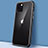 Coque Rebord Contour Silicone et Vitre Transparente Miroir Housse Etui M02 pour Apple iPhone 11 Pro Petit