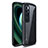 Coque Rebord Contour Silicone et Vitre Transparente Miroir Housse Etui M02 pour Xiaomi Mi 10 Ultra Noir