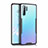 Coque Rebord Contour Silicone et Vitre Transparente Miroir Housse Etui M03 pour Huawei P30 Pro Noir