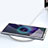 Coque Rebord Contour Silicone et Vitre Transparente Miroir Housse Etui MQ1 pour Samsung Galaxy Note 20 Ultra 5G Petit