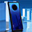 Coque Rebord Contour Silicone et Vitre Transparente Miroir Housse Etui pour Huawei Mate 30 5G Petit